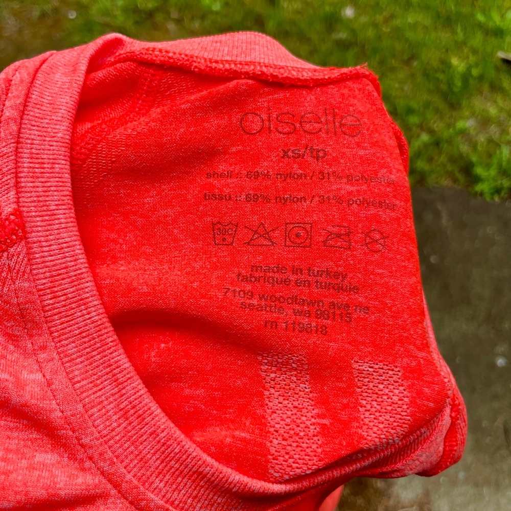 XS Oiselle Flyte Long Sleeve shirt size, like new